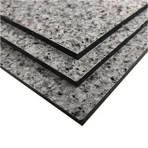 Aluminijasta kompozitna plošča iz 3 mm kamnitih barv za notranjo opremo